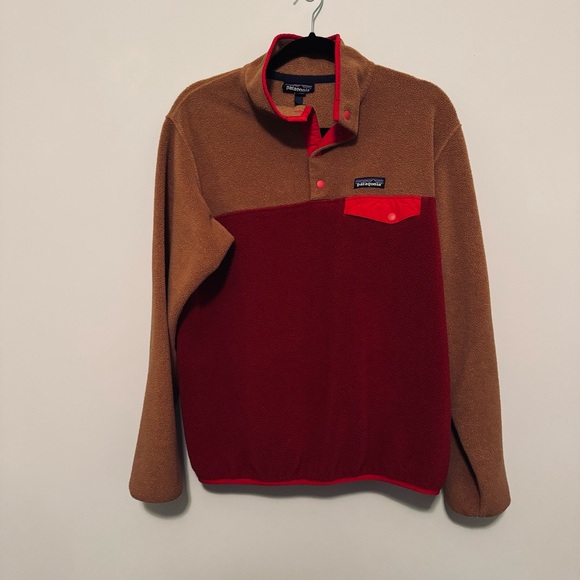 Patagonia Synchilla Snap-T Molten Lava Pullover - Picture 3 of 6
